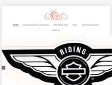 Tablet Screenshot of motorcycleinstruction.com